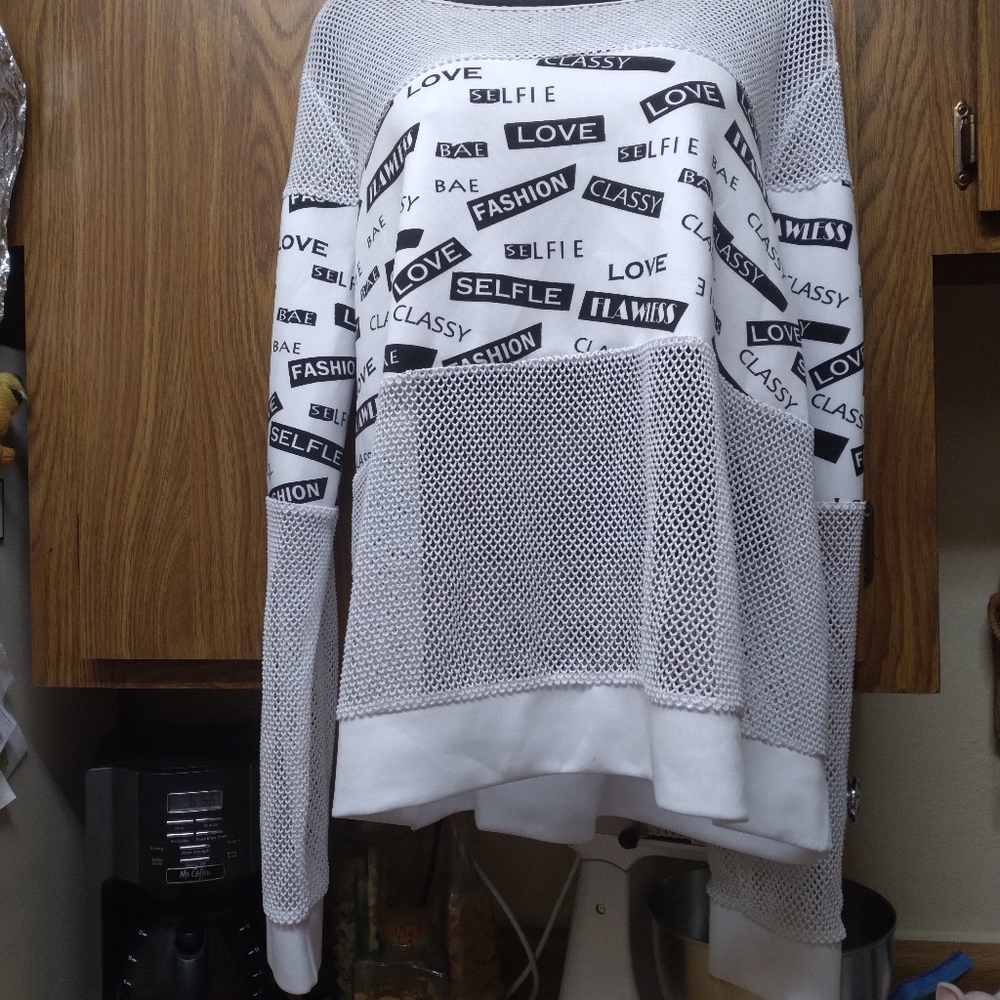 Funky mesh shirt